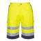 Portwest Leichte Warnschutz Mischgewebe-Shorts Gelb/Blau L