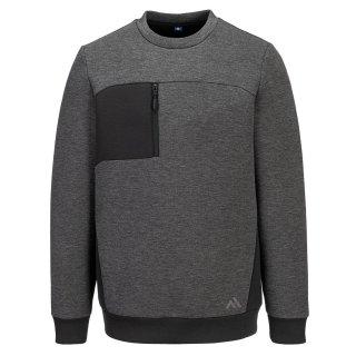 Portwest KX3 Tech Sweatshirt Metalgrau L