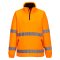 Portwest Warnschutz 1/2 Zip Fleece Orange L