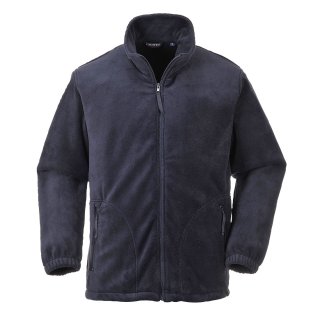 Portwest Herren Aran Fleecejacke Blau 4XL