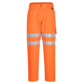 Portwest ECO Warnschutz-Arbeitshose Orange 28