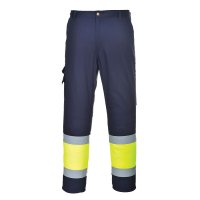 Portwest Warnschutz Kontrast Service Bundhose Klasse 1