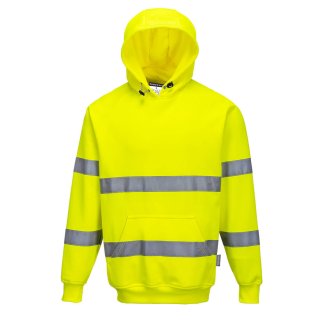 Portwest Warnschutz Kapuzen- Sweatshirt