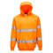 Portwest Warnschutz Kapuzen- Sweatshirt Orange 4XL