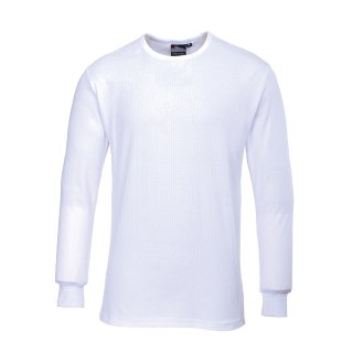 Portwest Thermo-T-Shirt mit langen Ärmeln Weiß L