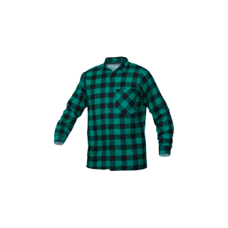 SARA Workwear Flanell Arbeitshemd "FLANELOWA" 170 g/m² aus Baumwolle