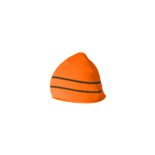 SARA Workwear Winter-Warnschutzmütze "DROGOWIEC WINTER" 240 g/m² Orange