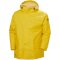 helly hansen wasserdichte herren jacke in gelb von vorne