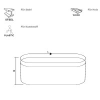 3 Stk. Graphite Bandschleifpapier 75x533 mm K60