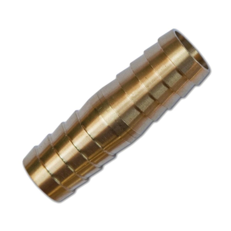 Schlauchverbinder - Messing - für Schläuche 4 bis 25 mm Durchm.