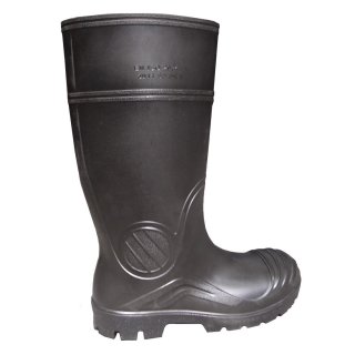 Gummistiefel S5 mit Stahlkappe schwarz 42