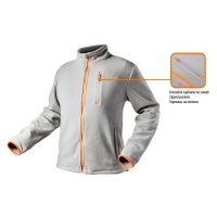 NEO Polar-Fleecejacke 300g/m², grau M/50