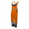 Neo Arbeitslatzhose m. Reflektoren wasserabweisend orange L/52