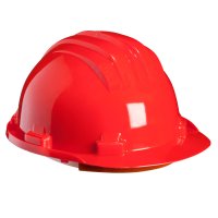 Helm mit Gehörschutz in versch. Farben rot