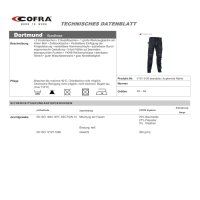 Cofra Jeans Arbeitshose Strech 64