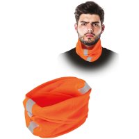 Warnschutz Multifunktionstuch Schlauchschal orange