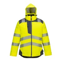 Portwest Warnschutz-Regenjacke mit Kapuze orange XXXXL