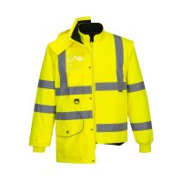 Portwest 7 in 1 Warnschutz-Traffic-Jacke S