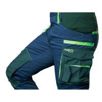 Premium Arbeitshose mit reflektierenden Elementen, Cordura Verstärkung XXL