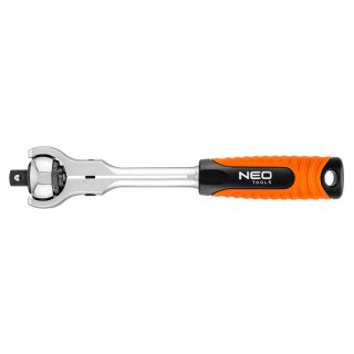 360° ratsche 1/2 neo tools orange schwarz