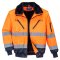 portwest pilotenjacke 4 in 1 warnschutz ohne futter orange