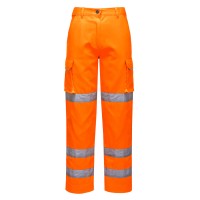 warnschutzhose von portwest für damen vordere ansicht