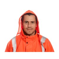 Portwest Gefütterte Warnschutz Pilotenjacke EN342 orange L