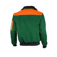 Qualitex Pilotenjacke zweifarbig, Größe: XXL, Farbe: grün/orange