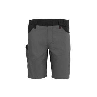 Qualitex  Shorts X-Serie, Größe: 50, Farbe: grau/schwarz