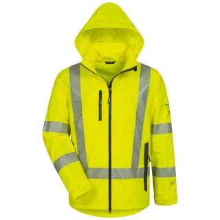 FARLAN Warnschutz-Regenjacke Größe S - XXXL