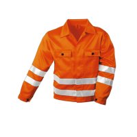 ALOIS Warnschutz-Jacke Orange Größe 44 - 64