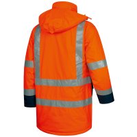 LUIS Warnschutz-Parka Orange/Marine Größe XS - XXXXL