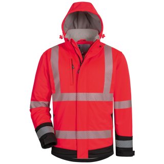 KALEB wattierte Warnschutz-Softshell-Jacke Größe S - XXXXL