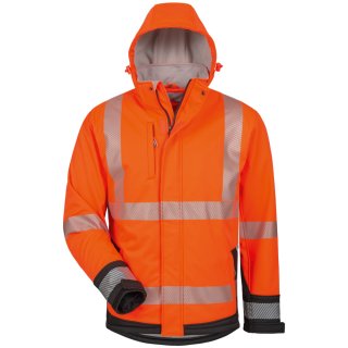 LUKAS wattierte Warnschutz-Softshell-Jacke Größe S - XXXXXL