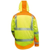 RICKMER wattierte Warnschutz-Softshell-Jacke...