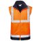 TRAVIS 4in1 Warnschutz-Parka Orange/Marine Größe S - XXXXL