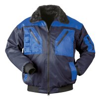 VEGA Pilot-Jacke Marine/Royal abnehmbare Ärmel Größe S - XXXXL