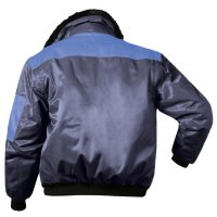 VEGA Pilot-Jacke Marine/Royal abnehmbare Ärmel Größe S - XXXXL