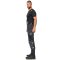 PUMA WORKWEAR Precision X Latzhose Anthrazit / Schwarz 44