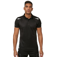 Puma Workwear Essentials Poloshirt Schwarz 3XL