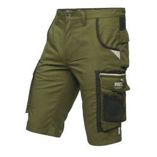 Puma kurze Arbeitshose Workwear Precision X Shorts Grün 44