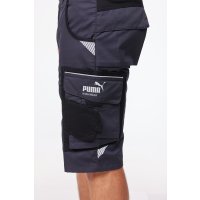 Puma kurze Arbeitshose Workwear Precision X Shorts Anthrazit/Schwarz 44