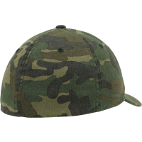 YUPOONG Inc. Flexfit Camouflage-Mütze, Dunkles Camouflage