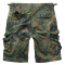 Brandit BDU Ripstop Shorts-kurze Hose Größe S Farbe Flecktarn