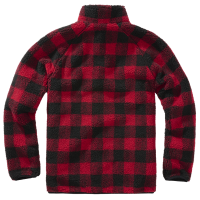 Brandit Teddyfleece Outdoorjacke Größe S Farbe Rot/Schwarz