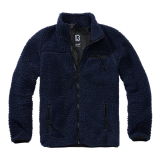 Brandit Teddyfleece Outdoorjacke Größe S Farbe Navy