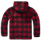 Brandit Teddyfleece Outdoorjacke Größe S Farbe Rot/Schwarz