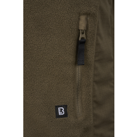 Brandit Fleece Ripstop Outdoorjacke Größe S Farbe Oliv