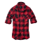 Brandit Damen Amy Flannel Langarm-Shirt Größe S Farbe Rot/Schwarz