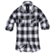 Brandit Damen Amy Flannel Langarm-Shirt Größe S Farbe Weiß/Schwarz